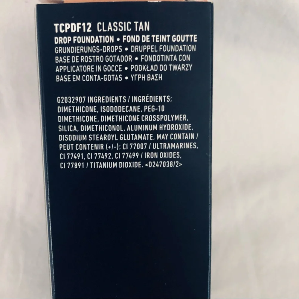 NYX Total Control Drop Foundation clasic Tan. 0.43 Fl oz